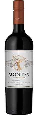 Montes Single Vineyard Merlot 2020/21, Colchagua Valley